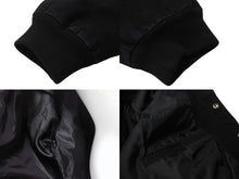 画像をギャラリービューアに読み込む, JH DESIGN スタジャン M＆M’s ロゴ ワッペン コットン レーシングジャケット vintage ヴィンテージ RN76599 ブラック 中古 4b001847