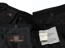 画像をギャラリービューアに読み込む, JH DESIGN スタジャン M＆M’s ロゴ ワッペン コットン レーシングジャケット vintage ヴィンテージ RN76599 ブラック 中古 4b001847