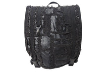 画像をギャラリービューアに読み込む, UNDERCOVER アンダーカバー 05AW ハギ加工 バックパック フリンジ フェード archive アーカイブ ブラック 美品 中古 4b001851