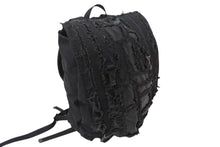 画像をギャラリービューアに読み込む, UNDERCOVER アンダーカバー 05AW ハギ加工 バックパック フリンジ フェード archive アーカイブ ブラック 美品 中古 4b001851