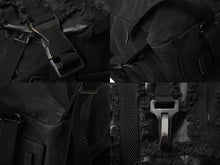 画像をギャラリービューアに読み込む, UNDERCOVER アンダーカバー 05AW ハギ加工 バックパック フリンジ フェード archive アーカイブ ブラック 美品 中古 4b001851
