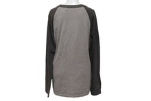 Load image into Gallery viewer, hysteric glamour ヒステリック グラマー ラグラン 長袖 Tシャツ 2CL-5620 00s グレー ブルー コットン 中古 4b001854