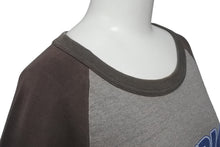 Load image into Gallery viewer, hysteric glamour ヒステリック グラマー ラグラン 長袖 Tシャツ 2CL-5620 00s グレー ブルー コットン 中古 4b001854