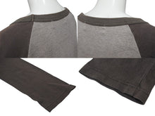 Load image into Gallery viewer, hysteric glamour ヒステリック グラマー ラグラン 長袖 Tシャツ 2CL-5620 00s グレー ブルー コットン 中古 4b001854