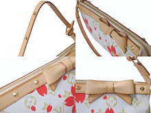 Load image into Gallery viewer, 新品同様 LOUIS VUITTON ルイヴィトン ポシェット アクセソワール アクセサリーポーチ M92008 モノグラム チェリーブロッサム 村上隆 中古 4b001859