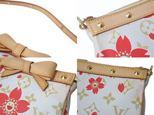Load image into Gallery viewer, 新品同様 LOUIS VUITTON ルイヴィトン ポシェット アクセソワール アクセサリーポーチ M92008 モノグラム チェリーブロッサム 村上隆 中古 4b001859