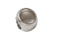 画像をギャラリービューアに読み込む, 極美品 CHROME HEARTS クロムハーツ クラシック オーバルスターリング 重量約34.2g サイズ12号 .925/2002刻印 シルバ−925 中古 4b001869