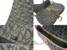 画像をギャラリービューアに読み込む, Christian Dior クリスチャンディオール トロッター ワンショルダーバッグ RU0022 キャンバス カーキ ブラウン マルチカラー 美品 中古 4b001873
