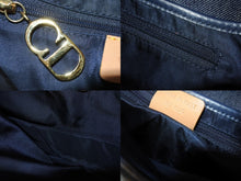 画像をギャラリービューアに読み込む, 極美品 Christian Dior クリスチャンディオール サドルバッグ ワンショルダーバッグ RU 1020 デニム ネイビー ゴールド金具 中古 4b001874