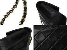 Load image into Gallery viewer, 極美品 CHANEL シャネル マトラッセ25 Wフラップ Wチェーンショルダーバッグ 1番台 ラムスキン ココマーク マットシルバー金具 中古 4b001895