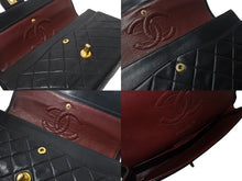 Load image into Gallery viewer, 極美品 CHANEL シャネル マトラッセ25 Wフラップ Wチェーンショルダーバッグ 1番台 ラムスキン ココマーク マットシルバー金具 中古 4b001895
