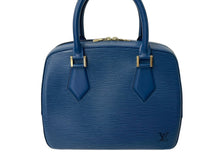 Load image into Gallery viewer, LOUIS VUITTON ルイヴィトン ポンヌフ ハンドバッグ M52055 エピ レザー ブルー フランス製 ゴールド金具 美品 中古 4b001905