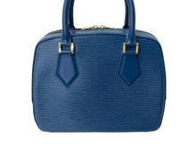 Load image into Gallery viewer, LOUIS VUITTON ルイヴィトン ポンヌフ ハンドバッグ M52055 エピ レザー ブルー フランス製 ゴールド金具 美品 中古 4b001905