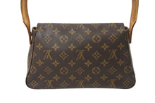 画像をギャラリービューアに読み込む, LOUIS VUITTON ルイヴィトン モノグラム ミニルーピング ショルダーバッグ M51147 PVC レザー ブラウン 美品 中古 4b001914