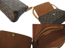 画像をギャラリービューアに読み込む, LOUIS VUITTON ルイヴィトン モノグラム ミニルーピング ショルダーバッグ M51147 PVC レザー ブラウン 美品 中古 4b001914