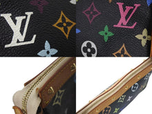 画像をギャラリービューアに読み込む, LOUIS VUITTON ルイヴィトン ポシェット アクセソワール アクセサリーポーチ M92648 モノグラム マルチカラー ブラック 美品 中古 4b001918