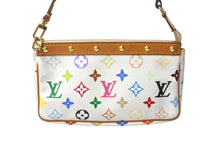 画像をギャラリービューアに読み込む, LOUIS VUITTON ルイヴィトン ポシェット アクセソワール アクセサリーポーチ M92649 モノグラム マルチカラー 村上隆 美品 中古 4b001919
