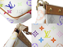 画像をギャラリービューアに読み込む, LOUIS VUITTON ルイヴィトン ポシェット アクセソワール アクセサリーポーチ M92649 モノグラム マルチカラー 村上隆 美品 中古 4b001919
