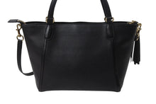 画像をギャラリービューアに読み込む, 極美品 GUCCI グッチ SOHO ソーホー ハンドバッグ ショルダーバッグ 369176 2way レザー ゴールド金具 ブラック 美品 中古 4b001922