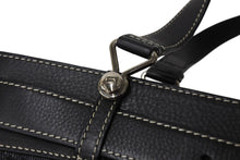 Load image into Gallery viewer, 極美品 Christian Dior クリスチャンディオール ハンドバッグ トートバッグ ブラック デニム レザー BM-0042 シルバー金具 中古 4b001925