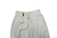 Load image into Gallery viewer, Y-3 ワイスリー パンツ コットン ナイロン ジップポケット ボタンアップ ワイドパンツ サイズM ベージュ 美品 中古 4b001928