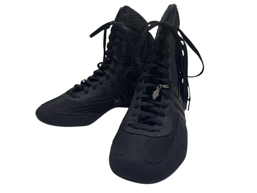 Like new Adidas x STELLA McCARTNEY Adidas x Stella McCartney Lasant Fringe High Cut Sneakers Japan Limited Color Black Size 27.0cm Used 4b001931