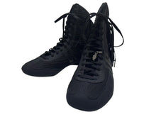 Load image into Gallery viewer, 新品同様 Adidas × STELLA McCARTNEY アディダス×ステラマッカートニー ラサント フリンジ ハイカット スニーカー日本限定カラー ブラック サイズ27.0cm 中古 4b001931