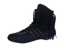 Load image into Gallery viewer, 新品同様 Adidas × STELLA McCARTNEY アディダス×ステラマッカートニー ラサント フリンジ ハイカット スニーカー日本限定カラー ブラック サイズ27.0cm 中古 4b001931