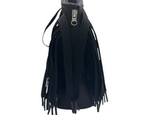 Load image into Gallery viewer, 新品同様 Adidas × STELLA McCARTNEY アディダス×ステラマッカートニー ラサント フリンジ ハイカット スニーカー日本限定カラー ブラック サイズ27.0cm 中古 4b001931