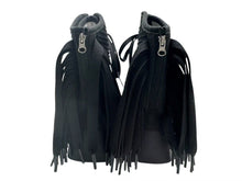 Load image into Gallery viewer, 新品同様 Adidas × STELLA McCARTNEY アディダス×ステラマッカートニー ラサント フリンジ ハイカット スニーカー日本限定カラー ブラック サイズ27.0cm 中古 4b001931