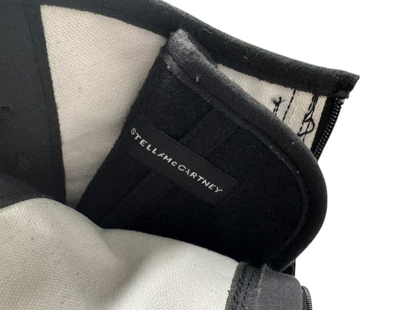 新品同様 Adidas × STELLA McCARTNEY アディダス×ステラマッカートニー ラサント フリンジ ハイカット スニーカー日本限定カラー ブラック サイズ27.0cm 中古 4b001931