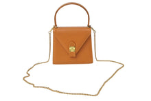 Load image into Gallery viewer, MCM エムシーエム ハンドバッグ ショルダーバッグ 2WAY A2180 レザー ブラウン ゴールド金具 良品 中古 4b001935