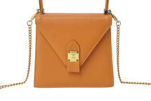Load image into Gallery viewer, MCM エムシーエム ハンドバッグ ショルダーバッグ 2WAY A2180 レザー ブラウン ゴールド金具 良品 中古 4b001935