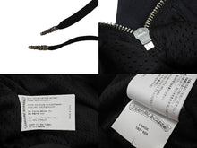画像をギャラリービューアに読み込む, CHROMEHEARTS クロムハーツ TRASH PICK UP PLUS NYL ナイロンパンツ スパンデックス ブラック シルバー金具 サイズL 美品 中古 4b001957