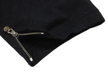画像をギャラリービューアに読み込む, CHROMEHEARTS クロムハーツ TRASH PICK UP PLUS NYL ナイロンパンツ スパンデックス ブラック シルバー金具 サイズL 美品 中古 4b001957