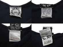 画像をギャラリービューアに読み込む, CHROME HEARTS クロムハーツ タンクトップ CHクロス アメリカ製 コットン ブラック ホワイト サイズM 良品 中古 4b001963