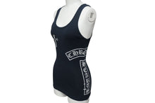 画像をギャラリービューアに読み込む, CHROME HEARTS クロムハーツ タンクトップ CHクロス アメリカ製 コットン ブラック ホワイト サイズM 良品 中古 4b001963