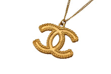 Load image into Gallery viewer, CHANEL シャネル ココマーク ラウンドチェーン ネックレス アクセサリー 14P 重量約9.9g メタル GP ゴールド 美品 中古 4b001972