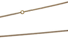 Load image into Gallery viewer, CHANEL シャネル ココマーク ラウンドチェーン ネックレス アクセサリー 14P 重量約9.9g メタル GP ゴールド 美品 中古 4b001972