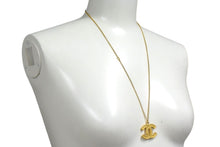 Load image into Gallery viewer, CHANEL シャネル ココマーク ラウンドチェーン ネックレス アクセサリー 14P 重量約9.9g メタル GP ゴールド 美品 中古 4b001972