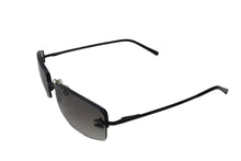 画像をギャラリービューアに読み込む, CHANEL シャネル リムレス サングラス 4093-B C.170/11 A71152 サイズ56□16 130 ココマーク ラインストーン ブラック 美品 中古 4b001976