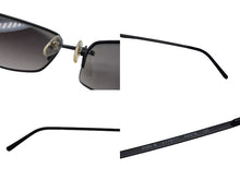 画像をギャラリービューアに読み込む, CHANEL シャネル リムレス サングラス 4093-B C.170/11 A71152 サイズ56□16 130 ココマーク ラインストーン ブラック 美品 中古 4b001976