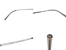 Load image into Gallery viewer, CHANEL シャネル リムレス サングラス 4017 c.124/6I サイズ62□17 120 ココマーク シルバー グレー 美品 中古 4b001977