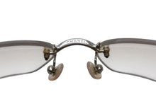 Load image into Gallery viewer, CHANEL シャネル リムレス サングラス 4017 c.124/6I サイズ62□17 120 ココマーク シルバー グレー 美品 中古 4b001977