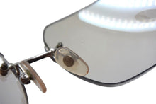 Load image into Gallery viewer, CHANEL シャネル リムレス サングラス 4017 c.124/6I サイズ62□17 120 ココマーク シルバー グレー 美品 中古 4b001977