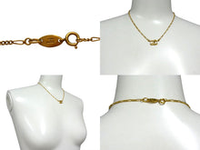 Load image into Gallery viewer, CHANEL シャネル ネックレス アクセサリー ココマーク ヴィンテージ 重量約5.1 GP ゴールド ゴールド金具 80年代 美品 中古 4b001986