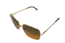 Load image into Gallery viewer, CHANEL シャネル サングラス 4191-T-Q c.125/4N サイズ58□16 135 スクエア ココマーク ブラウン グラデーション 美品 中古 4b001987