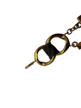 Load image into Gallery viewer, CHANEL シャネル ヴィンテージ COCO CHANELモチーフ ココマーク チェーンベルト レザー GP ゴールド 美品 中古 4b001990