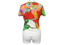 画像をギャラリービューアに読み込む, 極美品 ChristianDior クリスチャンディオール アートプリントスモール 半袖Tシャツ ホワイト マルチカラー サイズ38 中古 4b001996