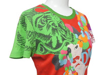 画像をギャラリービューアに読み込む, 極美品 ChristianDior クリスチャンディオール アートプリントスモール 半袖Tシャツ ホワイト マルチカラー サイズ38 中古 4b001996